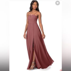 Azazie Amethyst dress (A10)